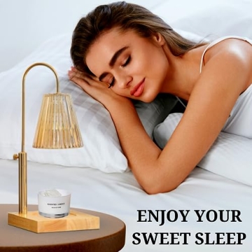 LUCHIA Electric Candle Lamp | Adjustable & Dimmable Wax Warmer