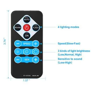 ERBTY Led Lights for Bedroom IC+RGB 65.6 ft Music Sync Color Changing Led Strip Lights with Remote App Control Led Strip, Led Lights for Room Home Kitchen Decor Party