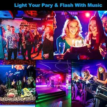 ERBTY Led Lights for Bedroom IC+RGB 65.6 ft Music Sync Color Changing Led Strip Lights with Remote App Control Led Strip, Led Lights for Room Home Kitchen Decor Party