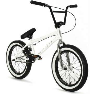 Freestyle BMX Bike for Teens & Adults - Durable 3 Piece Crankset