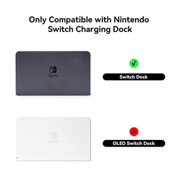GeekShare Cute Switch Dock Cover - Soft Silicone Design