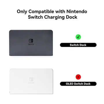 GeekShare Cute Switch Dock Cover - Soft Silicone Design