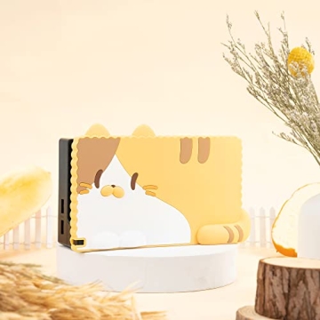 GeekShare Cute Switch Dock Cover - Soft Silicone Design
