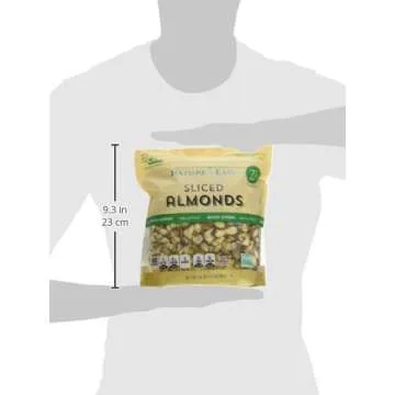 Nature's Eats Sliced Almonds | Heart Healthy & Natural Snack 24 Oz