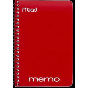 Mead Memo Pads - 8 Pack Pocket Notebooks for Easy Note-Taking