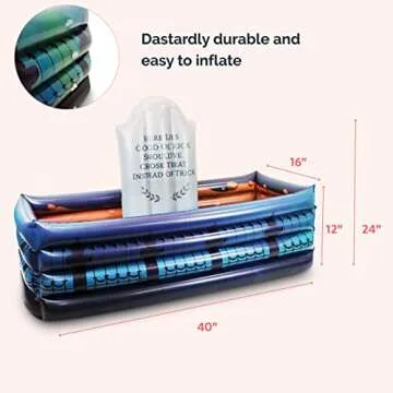 Inflatable Graveyard Halloween Drink Cooler for Parties