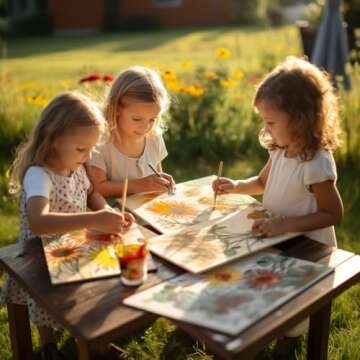 Simetufy 8 Pack 8x10 Inch Canvas Boards Canvas Panels for Painting Gesso Primed Acid-Free 100% Cotton for Acrylics Oil Watercolor Tempera Paints