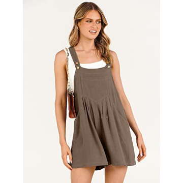 Stylish ANRABESS Women's Summer Casual Rompers Overalls