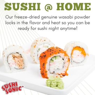 Authentic Sushi Sonic 100% Real Wasabi Powder 1.25 oz