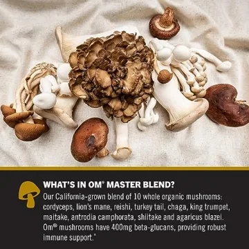 OM Mushroom Superfood Master Blend 10 Mushroom Complex