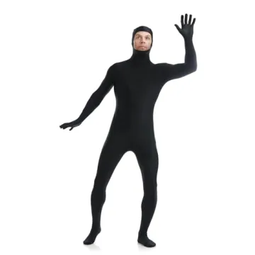 ATHX Flexible Spandex Open Face Bodysuit for Adults - Perfect for Halloween