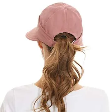 Stylish Sun Visor Hat with UV Protection for Women