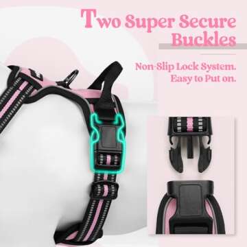 Rabbitgoo Dog Harness for Small Dogs – Safe and Adjustable