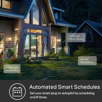 Kasa Smart Outdoor Plug with Dual Outlets and Matter Compatibility