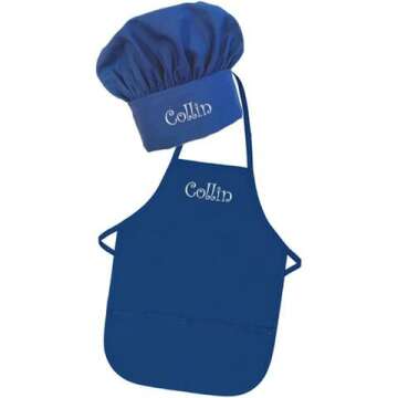 Personalized Kids Apron Set - USA Made