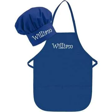 Personalized Kids Apron Set - USA Made