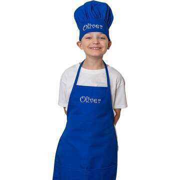 Personalized Kids Apron Set - USA Made