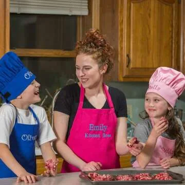 Personalized Kids Apron Set - USA Made