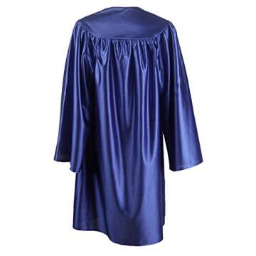 GraduationMall Kindergarten Graduation Cap Gown Stole Package with 2025 Tassel, Certificate Royal Small 27(3'6"-3'8")
