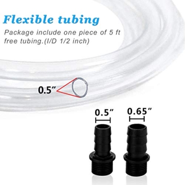 PULACO 400GPH Water Pump for Aquariums & Pond Use