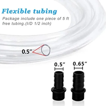 PULACO 400GPH Water Pump for Aquariums & Pond Use