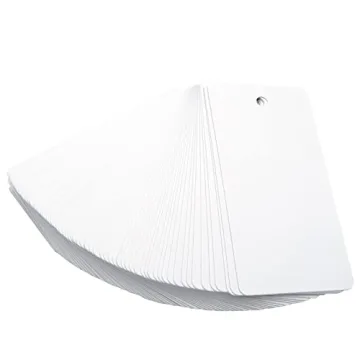 G2PLUS 100PCS Blank Gift Tags for Crafting & Gift Giving