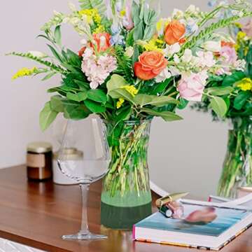 Prashent 3Pcs Floral Foam Blocks,Green Wet Dry Flower Foam Plant Foam for Fresh & Artificial Flower Arrangements DIY Craft 5.5”L x 3.1”W x 1.7”H