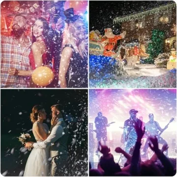 Snow Machine for Christmas and Wedding Events