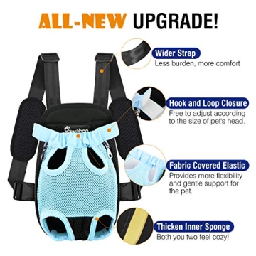 Pawaboo Pet Carrier Backpack for Small Dogs and Cats