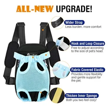 Pawaboo Pet Carrier Backpack for Small Dogs and Cats