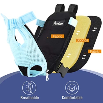 Pawaboo Pet Carrier Backpack for Small Dogs and Cats