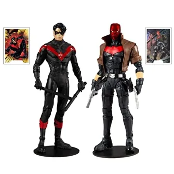DC Multiverse Red Hood and Nightwing Action Figure Set