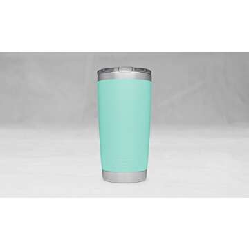 YETI Rambler 20 oz. Stainless Steel Vacuum Insulated Tumbler with Lid, Seafoam