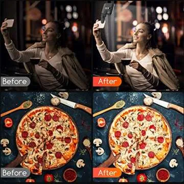 BANSINE USB-Rechargeable LED Selfie Light for Stunning Photos