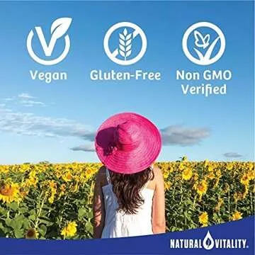 Natural Vitality Calm Magnesium Supplement Orange Drink Mix