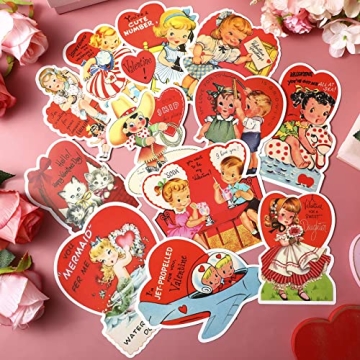 72 Vintage Valentine's Day Cutouts - Perfect Decorations