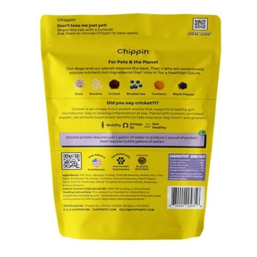 Chippin Antioxidant Dog Biscuit - Natural, Healthy Treats