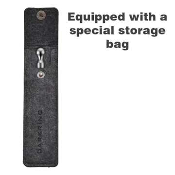 DARKRING Acupuncture Pen, Facial Reflexology Tools Stainless Steel, Trigger Point Massager Tool, Deep Tissue Massage Tool