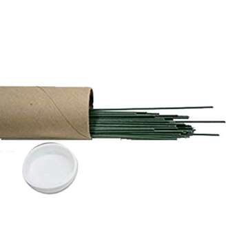 OASIS Floral Products 24 Gauge Oasis Floral Wire-Pack of 300 Lawn Garden, White