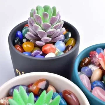 SigMntun 72 Pcs Polished Healing Crystal Set for All