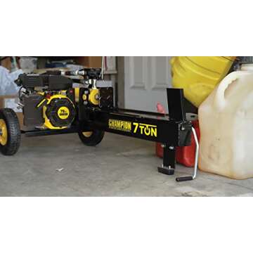 Champion Power Equipment 7-Ton Compact Horizontal Gas Log Splitter with Auto Return