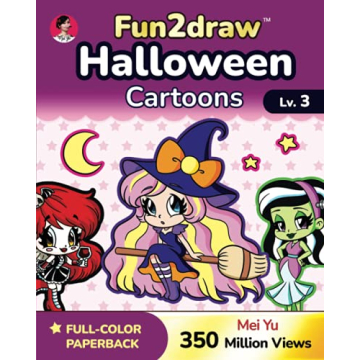 How to Draw Halloween - Fun2draw Lv. 3: Learn how to draw chibi anime manga characters step by step ...