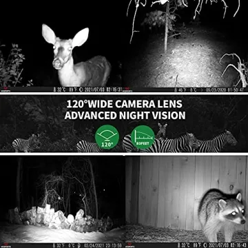 WOSPORTS Trail Camera 48MP 4K with Night Vision