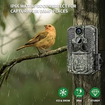 WOSPORTS Trail Camera 48MP 4K with Night Vision