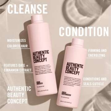Authentic Beauty Concept Glow Conditioner | Hydrating Conditioner for Color Treated Hair | Color-Pre...