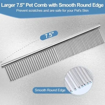 Gimars 6 in 1 Professional Grooming Scissors Set for Pets