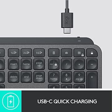 Logitech MX Keys Illuminated Wireless Keyboard for All