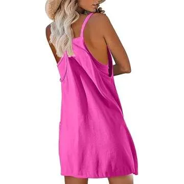 ATHMILE Women’s Summer Mini Dress for Workout & Casual