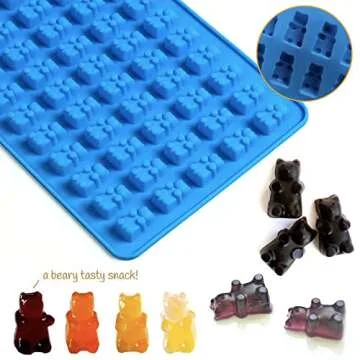 Sidosir 4-in-1 Silicone Candy Molds - Non-stick and Versatile Candy Maker