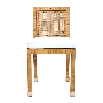 Elegant Tov Furniture Amara Rattan Dining Chair